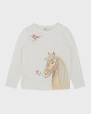 Bébé | Winnie Horse  L/S  Tee-Girls