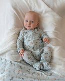 Bebe Baby Farm print Eco Cosy blanket