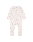 Bébé Baby Eliza Print Organic  Cosy L/S Zipsuit
