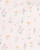 Bébé Baby Eliza Print Organic  Cosy L/S Zipsuit