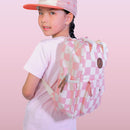 Crywolf | Mini Backpack - Pink Check