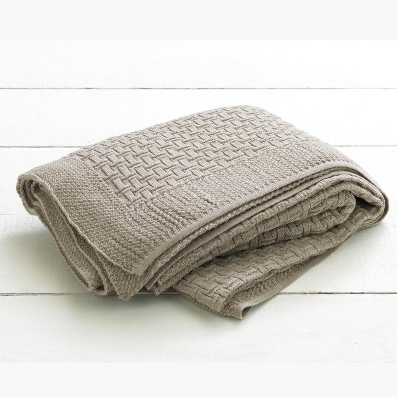 Country Laine | Basket Weave Wool Blanket