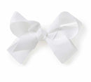 Snuggle Hunny | White Bow Hair Clip