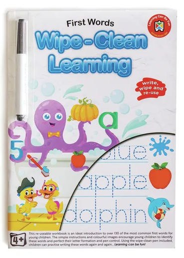 LCBF Wipe-Clean Learning | First Words