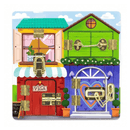 Wooden Lock and Latch House