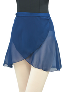 YOUTH WRAP SKIRT With Ties- Navy