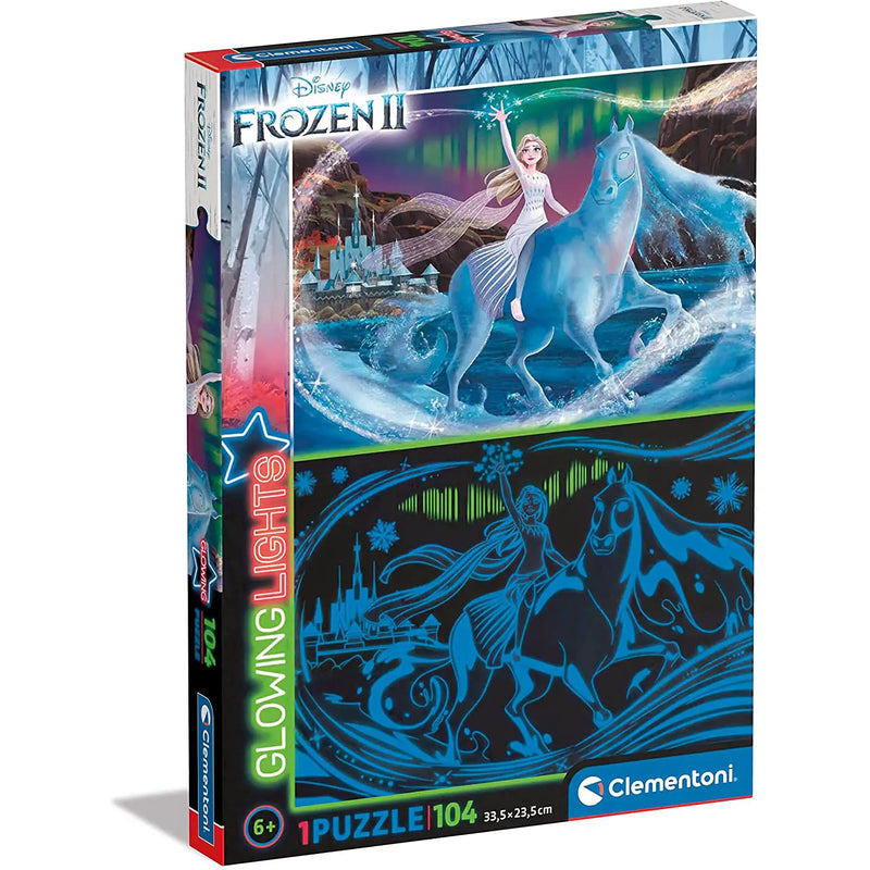 Glowing Lights 104pc Frozen 2 (Glowing) Puzzle