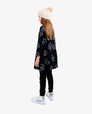 The Girl Club | Black Skinny Rib Leggings -Blue