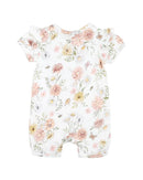Bébé Baby  | Baby Girls Lara Print Zip Romper