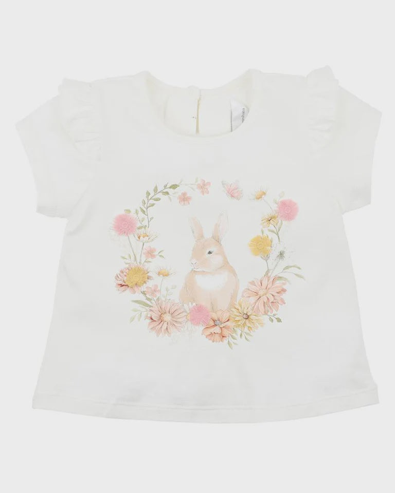 Bebe | Baby Girls Lara Bunny Tee