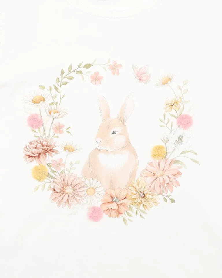 Bebe | Baby Girls Lara Bunny Tee