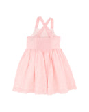 Bébé | Chelsea Broderie Hem Dress 3-7y - Pink