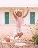 Bébé | Chelsea Organic Bike Shorts 0-7 - Chelsea Print