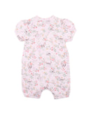 Bébé Baby | Willa Organic Ss ZIP Romper - Willa Print