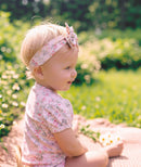 Bébé Baby | Willa Organic Ss ZIP Romper - Willa Print