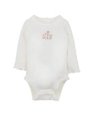Bébé Baby  |  Baby Girls Thea Cream Embroidered Bodysuit