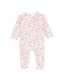 Bebe | Flossy Print Zip Romper