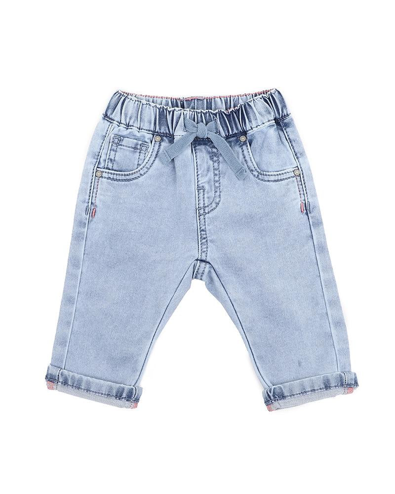 Bebe baby | Flossy Knit Denim Pull on Jeans