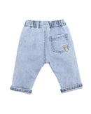 Bebe baby | Flossy Knit Denim Pull on Jeans