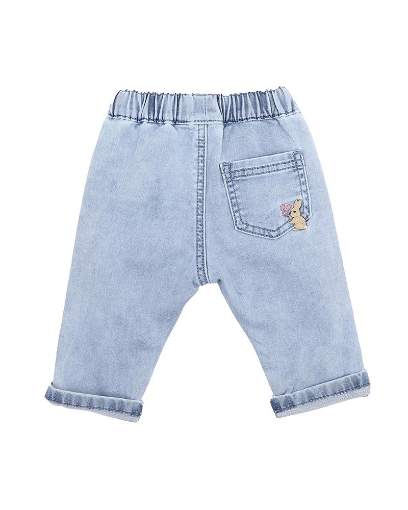 Bebe baby | Flossy Knit Denim Pull on Jeans