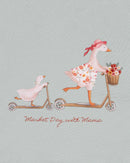 Bébé Baby Emmy Ducks on Scooter L/S Tee