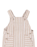 Bébé Baby | Beige Stripe Overalls