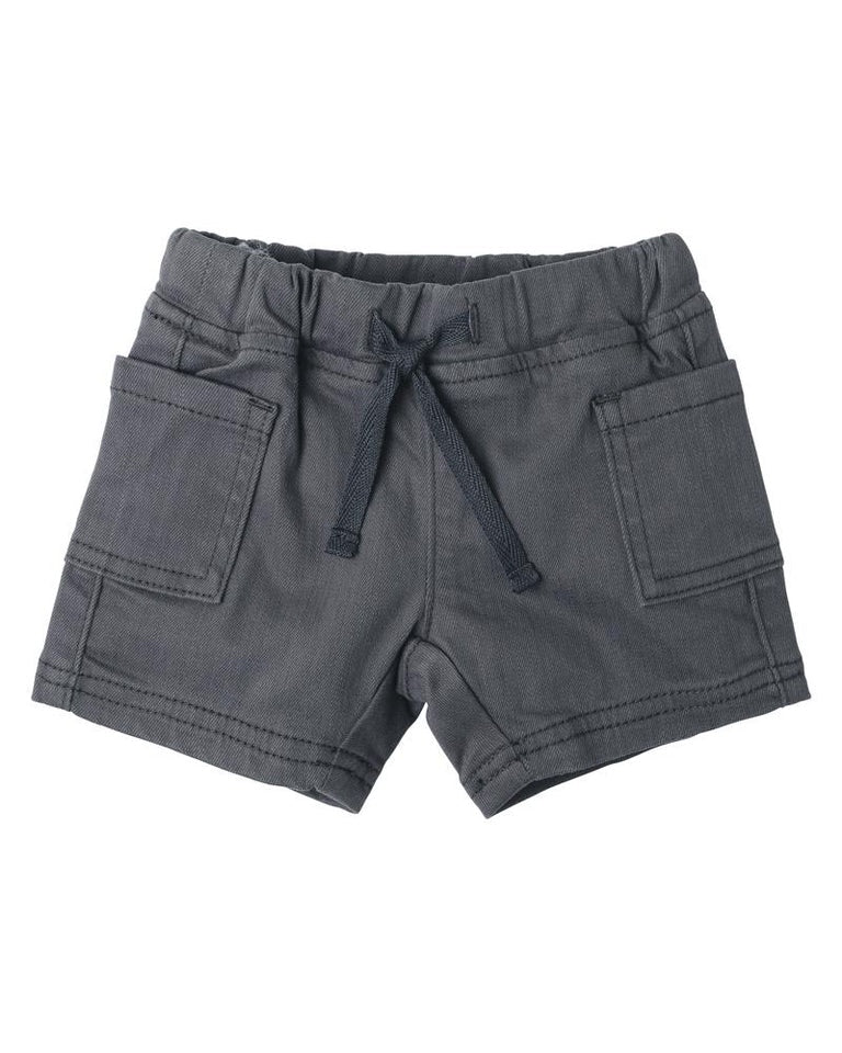 Bebe | Boys Charcoal Shorts