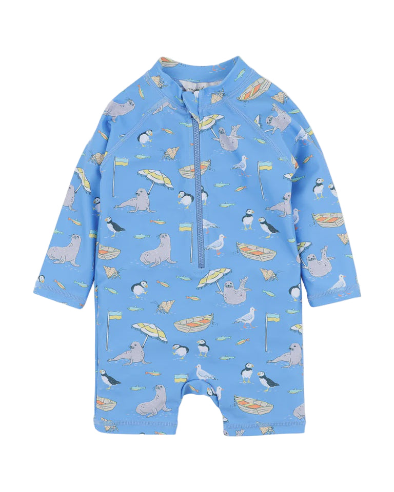 Minihaha Swim | Conway Print L/S Rash Suit