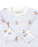 Bébé | Brady Stripe Organic Ls Zipsuit - Brady Stripe