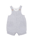 Bébé | Brady Stripe Woven Overalls - Indigo Stripe