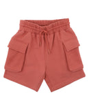 Bébé | Sway Loopback Cargo Shorts 3-5 - Rust