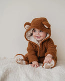 Bébé by Minihaha MATEO PLUSH TEDDY ONESIE