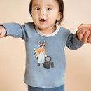 Bébé Baby | Alvin Raccoon Organic L/S Tee