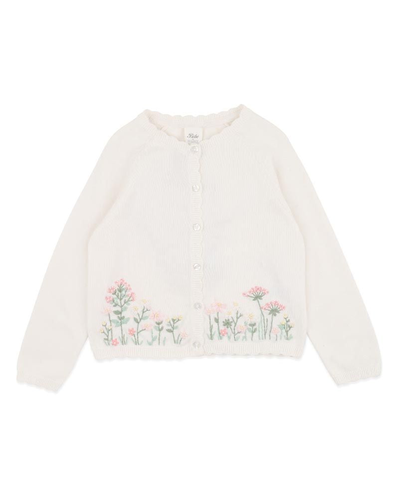 Bébé | Bonnie Hand Embroided Knitted Cardigan