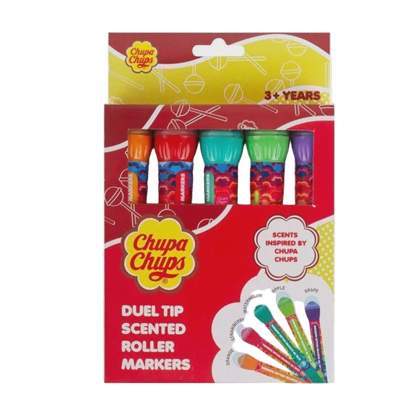 Chupa Chups - Dual Tip Scented Roller Markers