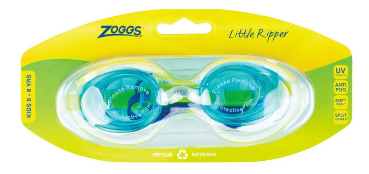 Zoggs -  Kids Googles Little Ripper  (Up - 6yrs)- Assorted
