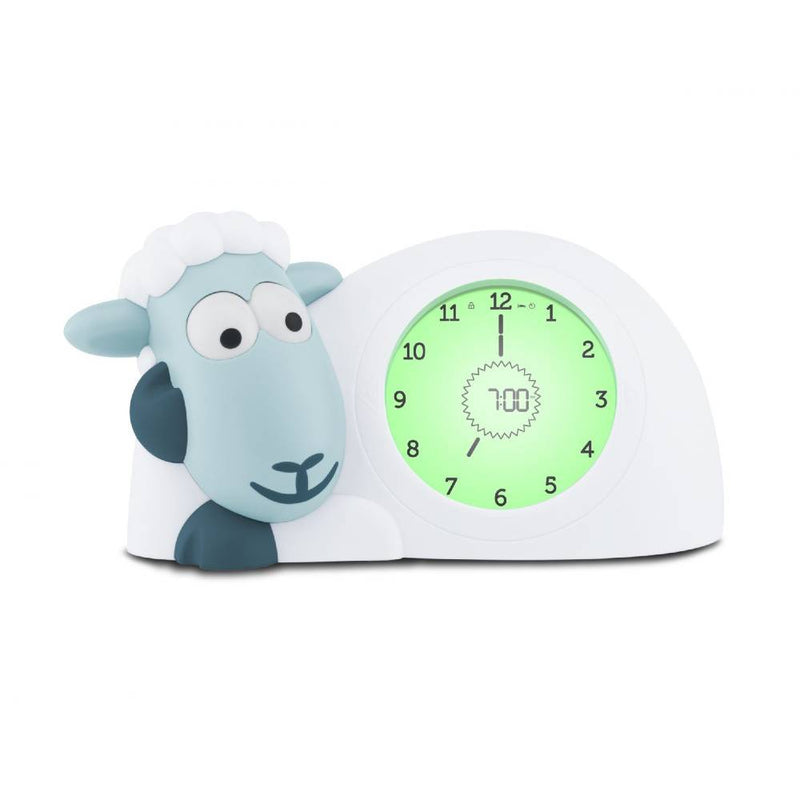 ZAZU Sleep Trainer Clock - Sam The Sheep (Blue)