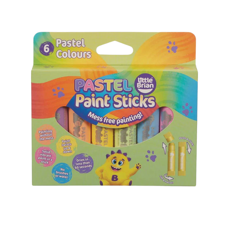 Little Brian | Paint Sticks Pastel 6pk