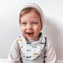 All4Ella | Bandana Bibs 2 pk - Reversible - Hot Air Balloons