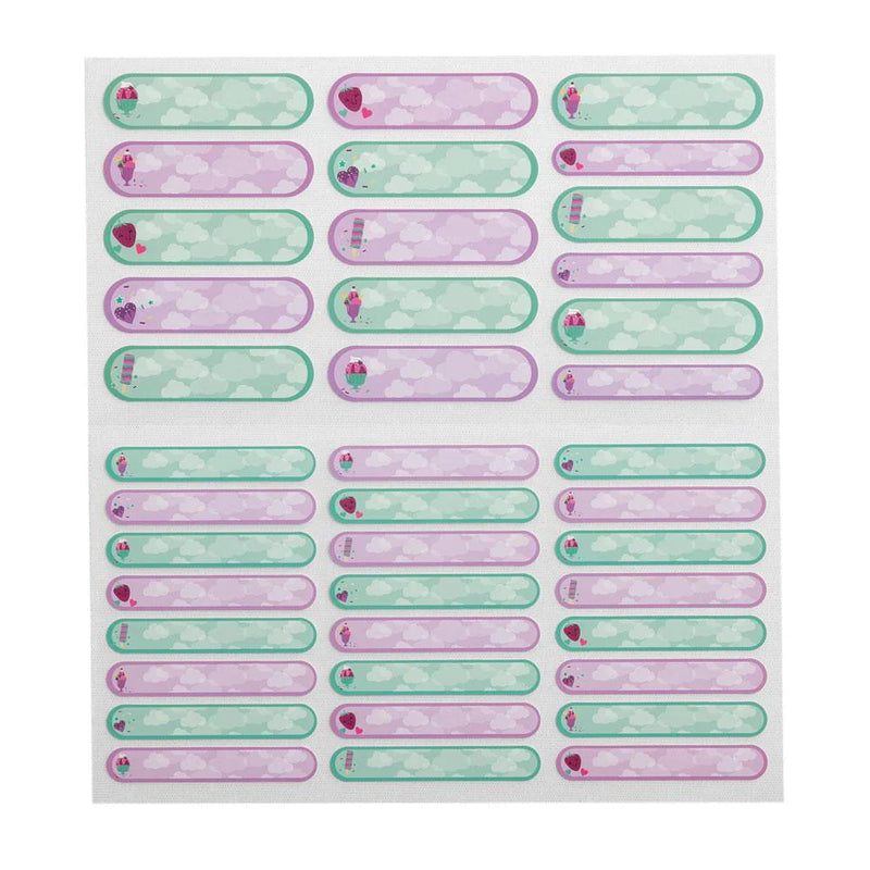 Spencil | Write & Iron On Name Labels 40pk - Teal