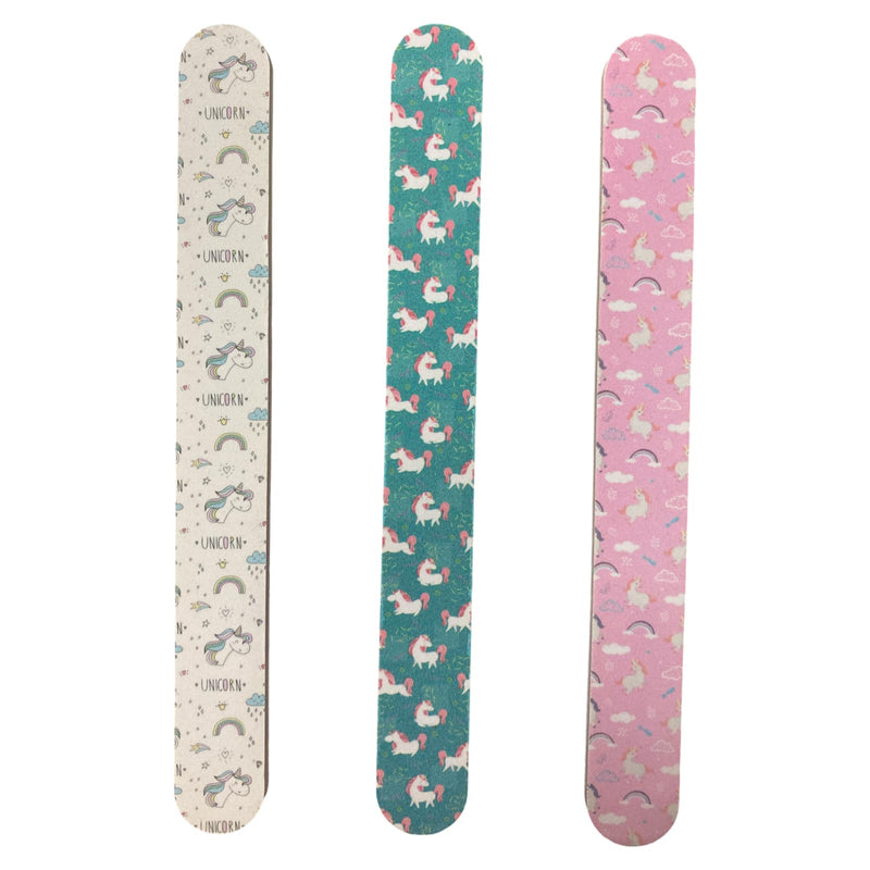 Tropical Shine Unicorn Nail Files - Asst