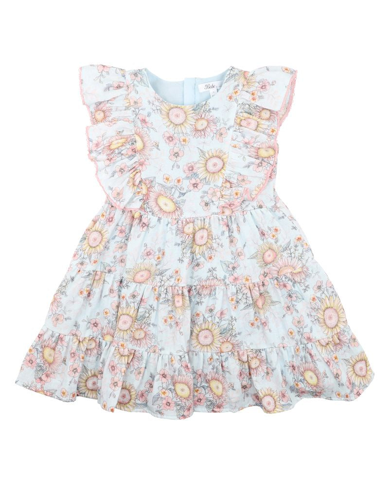 Bebe | Abby Print Tiered Dress