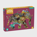 Mudpuppy | African Safari 300 Piece Shaped Puzzle