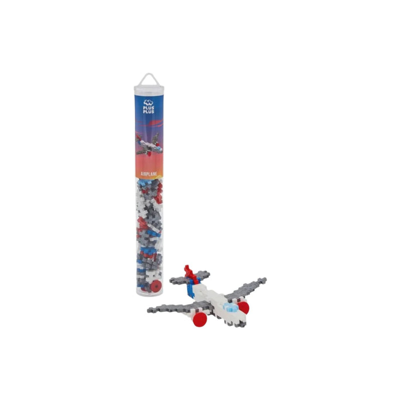 Plus Plus 100pc Tube - Airplane