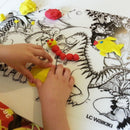 Funny Mat Small - Dinosaurs