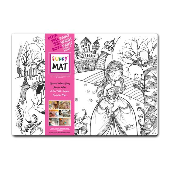 Funny Mat Large - The Prince & The Princess