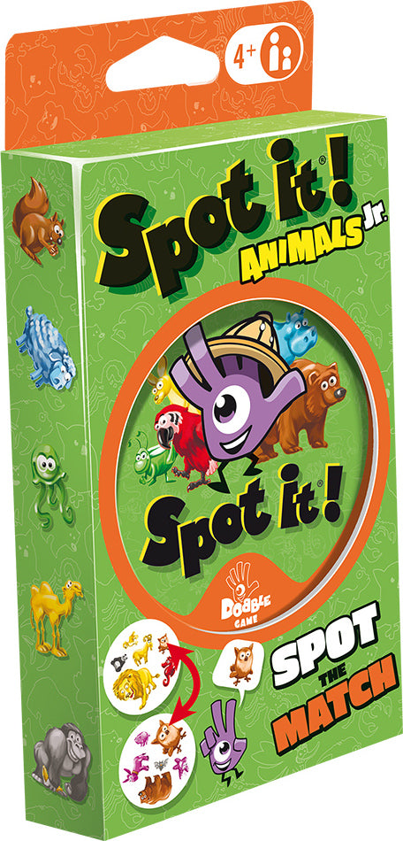 Spot It! Animals Jr Card Game