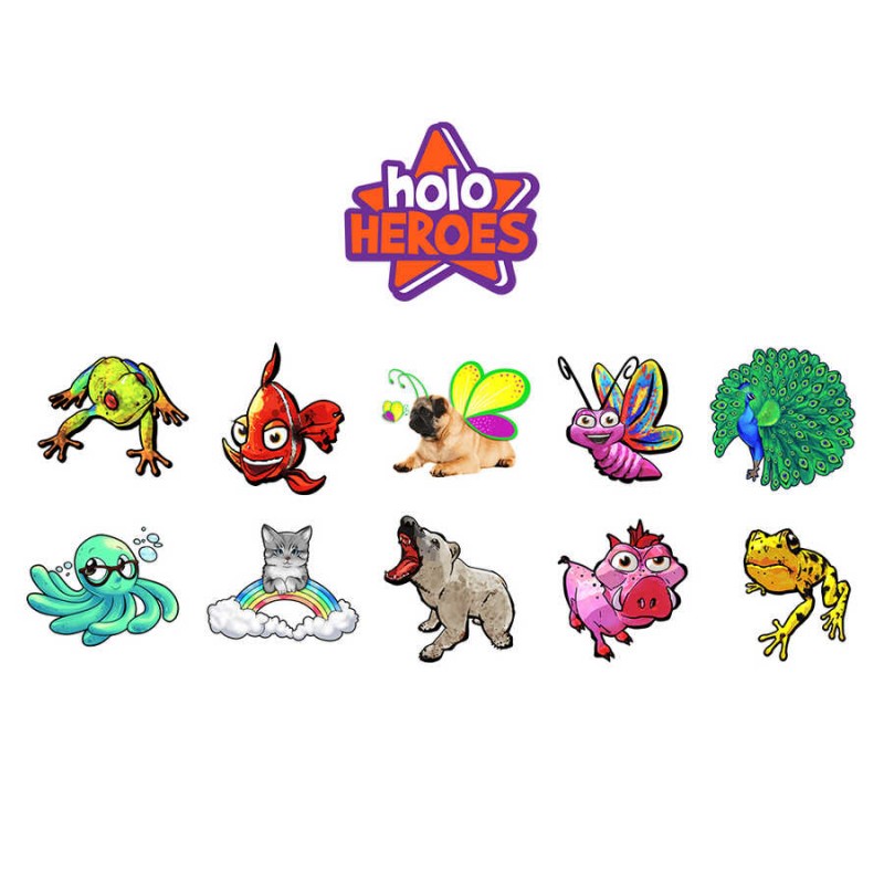 HoloToyz Interactive Tattoos 10pc 6asst