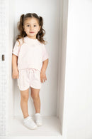 Cracked soda | Terry Tee - Soft Pink