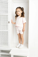 Cracked soda | Terry Tee - Soft Pink